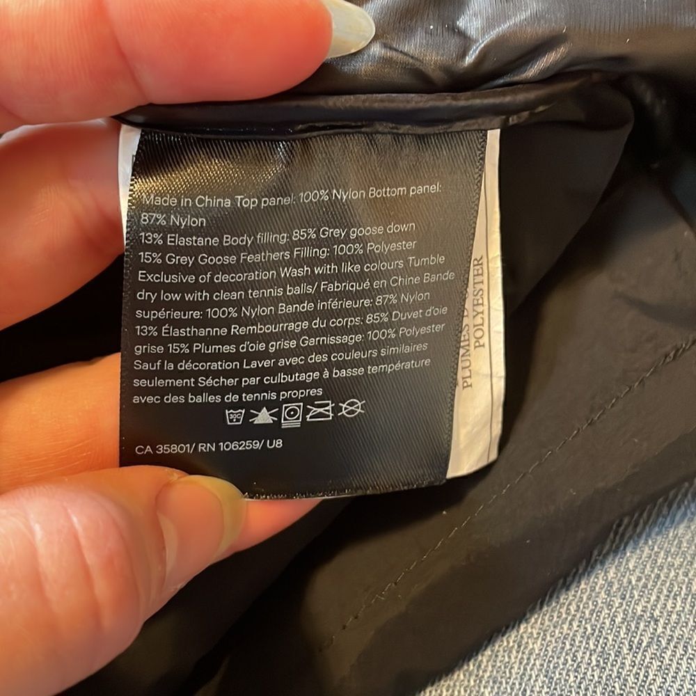 Lululemon Navigation Stretch Down Jacket Black 8 - Picture 9 of 11